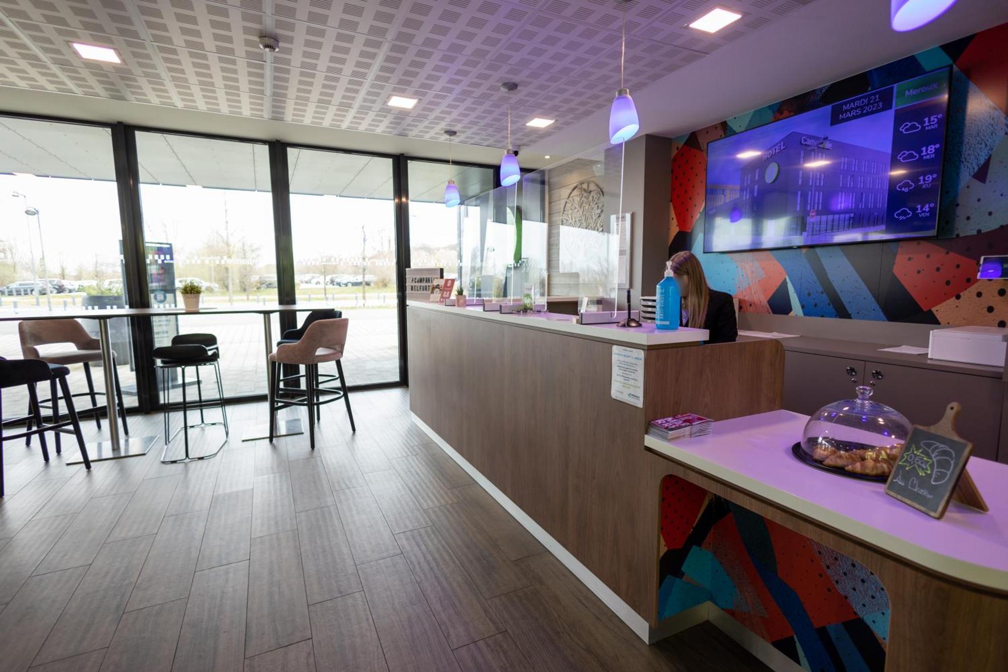 Campanile Belfort Montbeliard - Gare La Jonxion. Meroux Ngoại thất bức ảnh